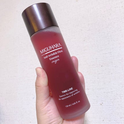 アンチリンクルファーストエッセンスオリジン/MIGUHARA/化粧水を使ったクチコミ(3枚目)
