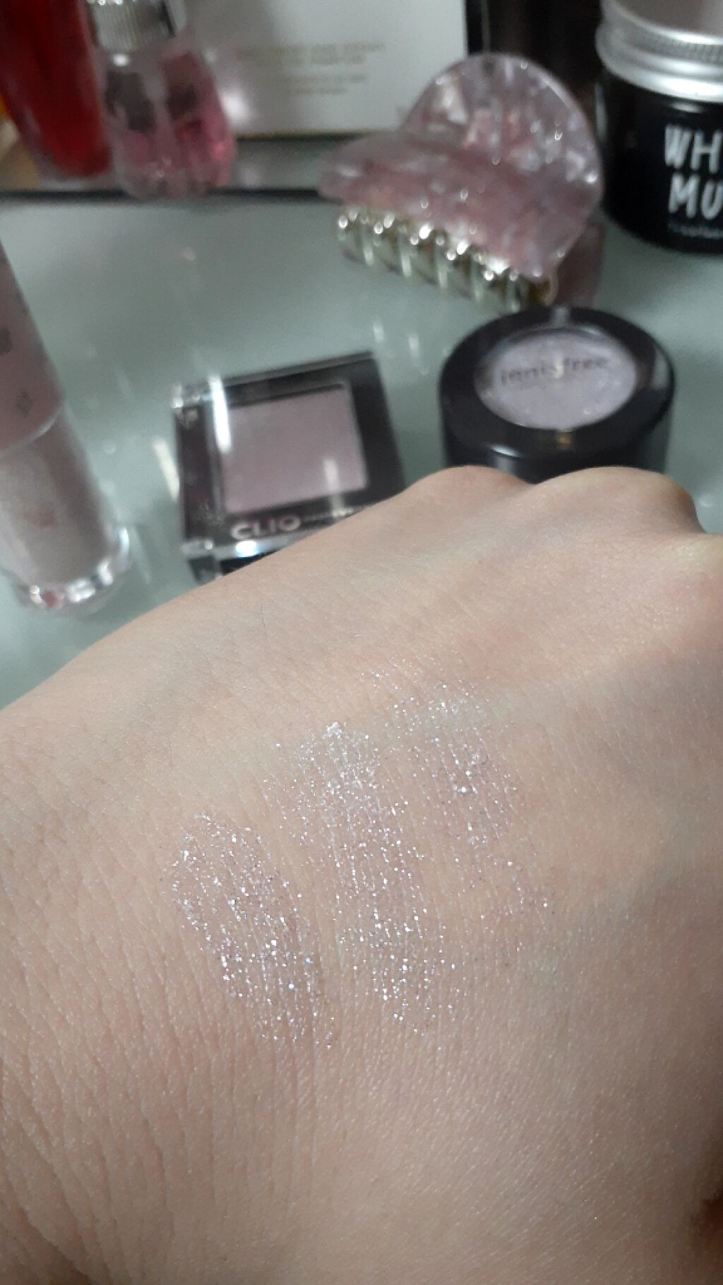 トゥインクルバーム/innisfree/ジェル・クリームアイシャドウを使ったクチコミ（2枚目）