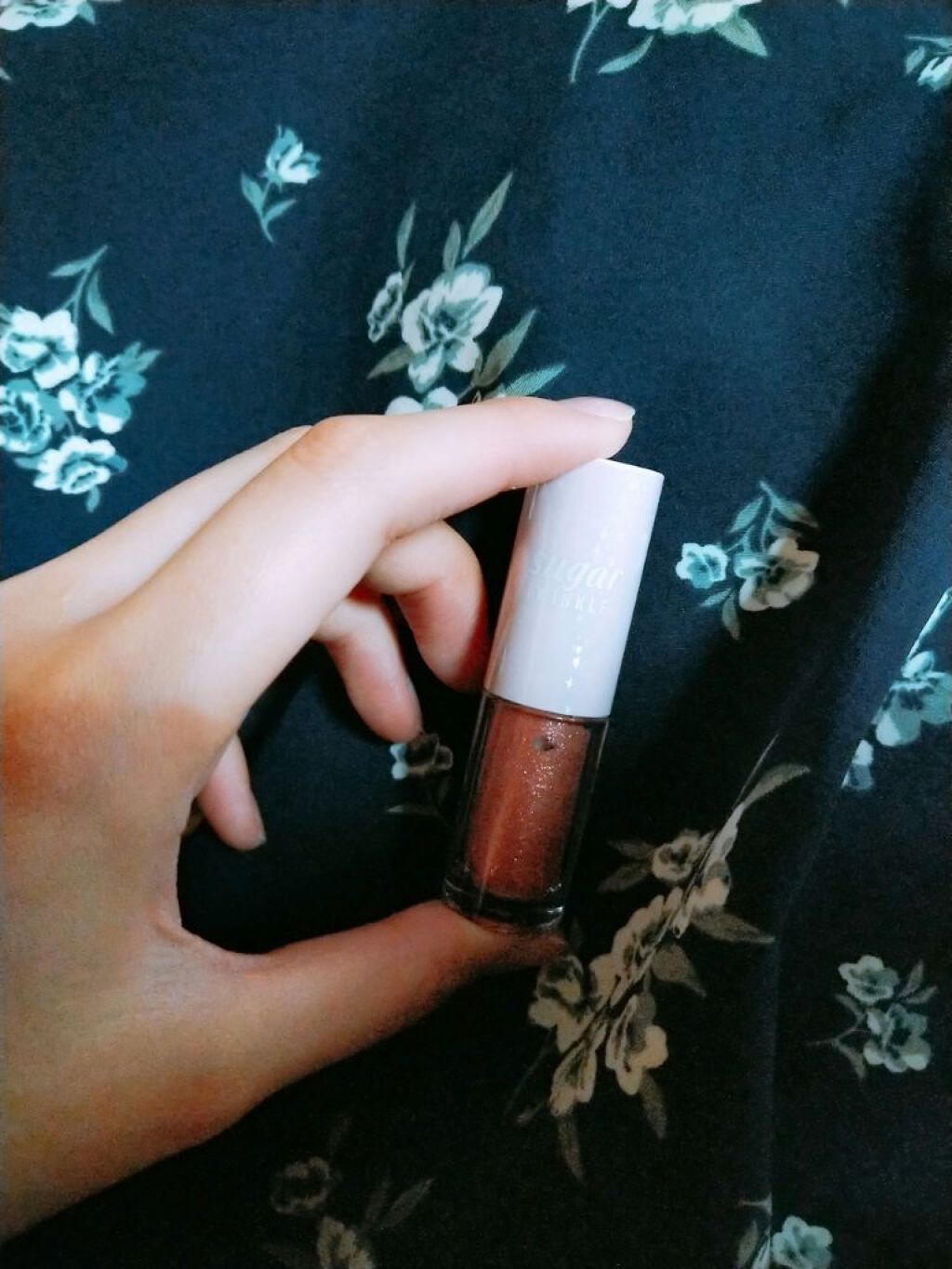 シュガー トゥインクル リキッド シャドウ/PERIPERA/リキッドアイシャドウを使ったクチコミ(1枚目)