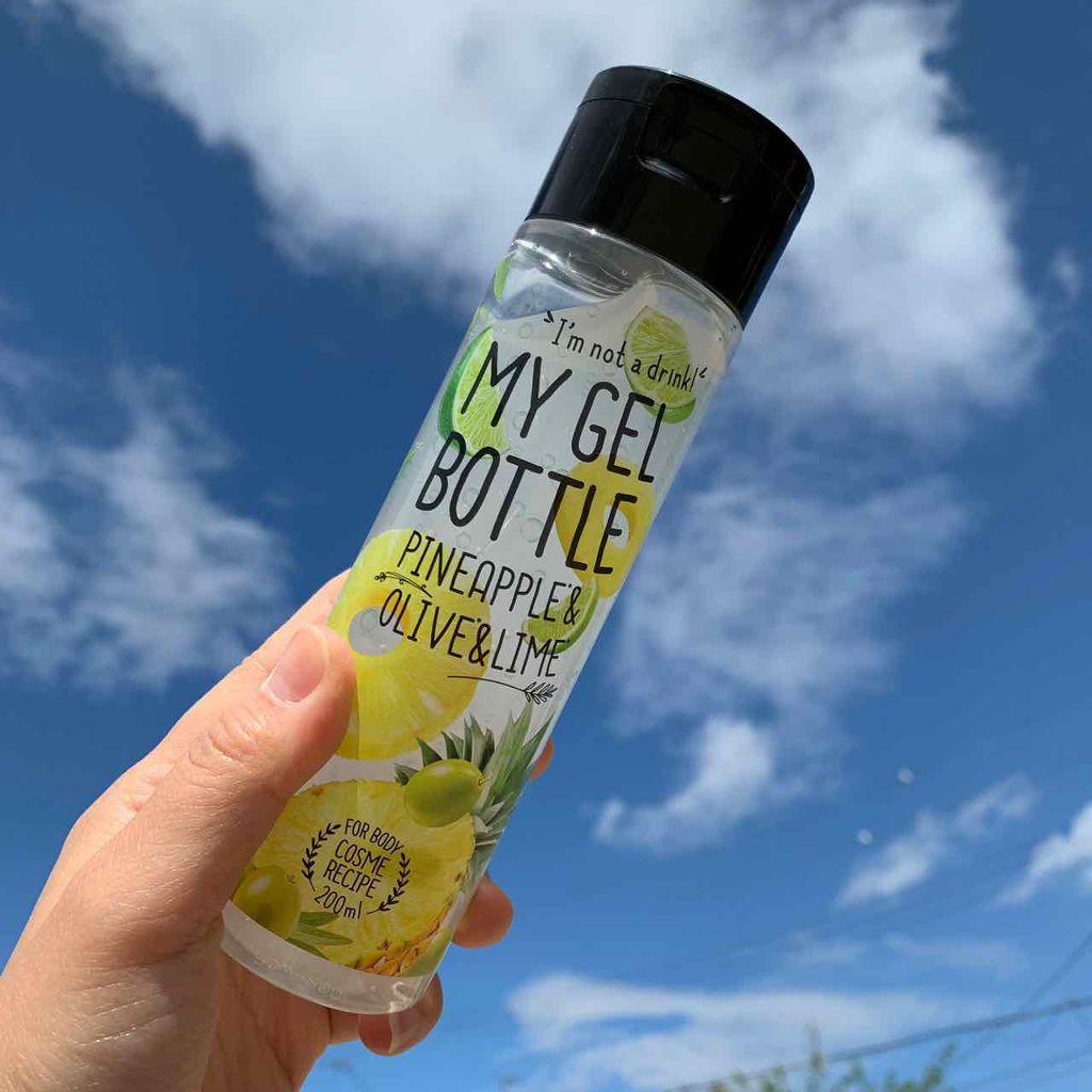 MY GEL BOTTLE パイナップル&オリーブ&ライム/COSME RECIPE/ボディローションを使ったクチコミ(2枚目)