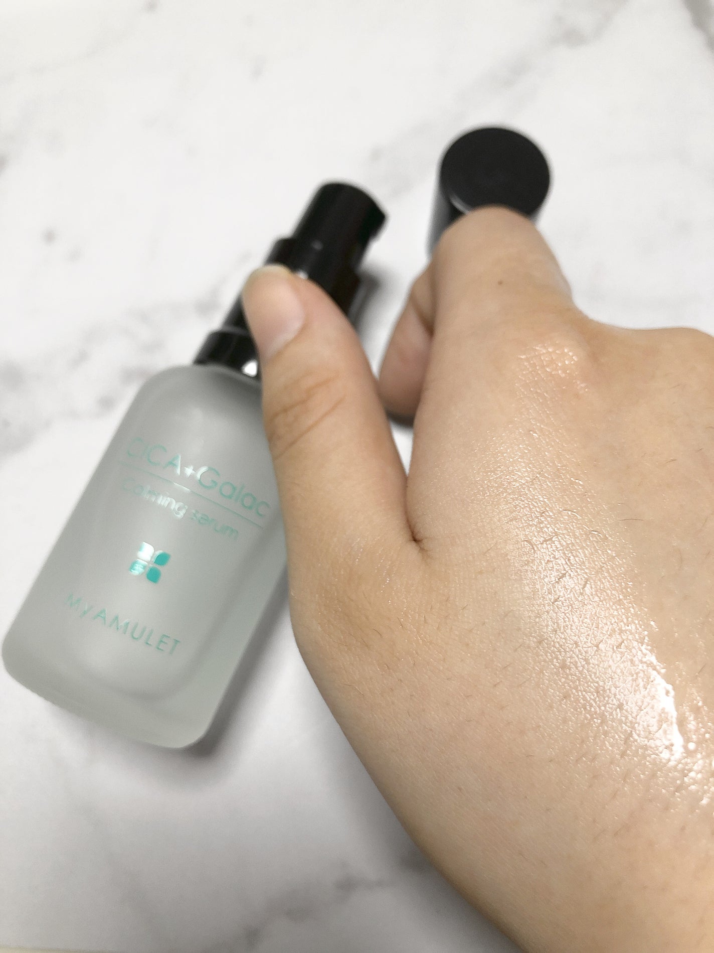 カーミングセラム/My AMULET/美容液を使ったクチコミ(3枚目)