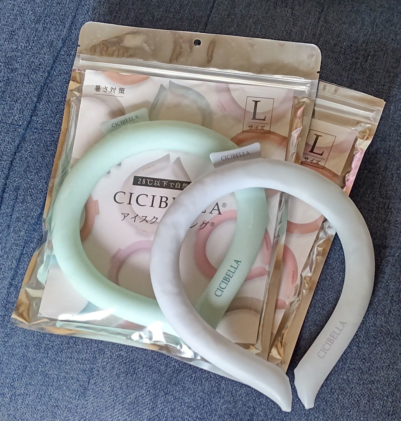 アイスクールリング/CICIBELLA/ボディグッズを使ったクチコミ（1枚目）