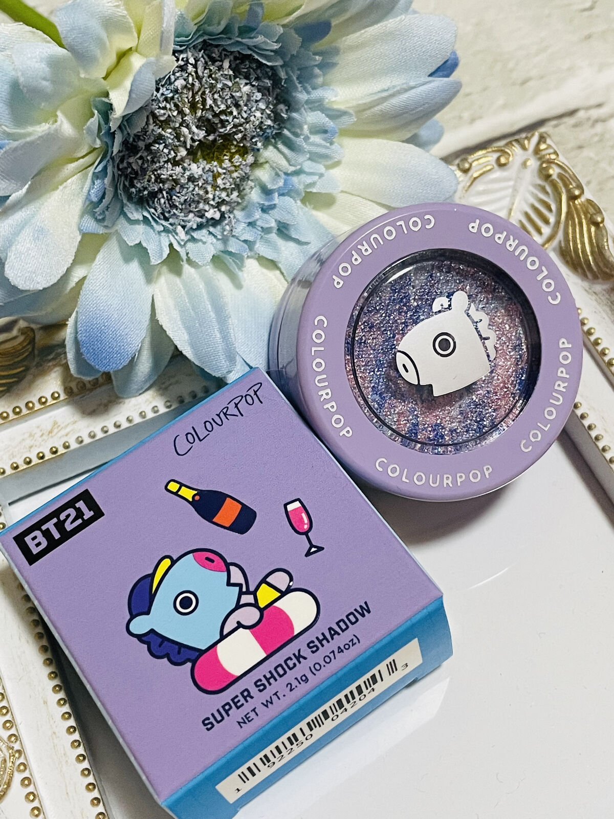 Super Shock Shadow/ColourPop/単色アイシャドウを使ったクチコミ（1枚目）