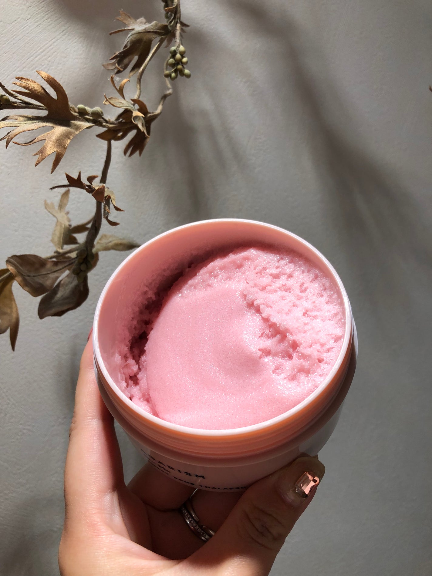 Q+Me スウィート ボム タラソ スクラブ/AGARISM/バストケア・ヒップケアを使ったクチコミ(3枚目)