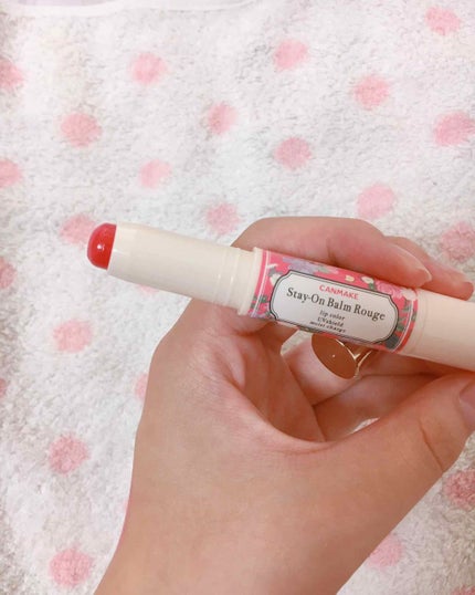 ステイオンバームルージュ/キャンメイク/口紅を使ったクチコミ(1枚目)