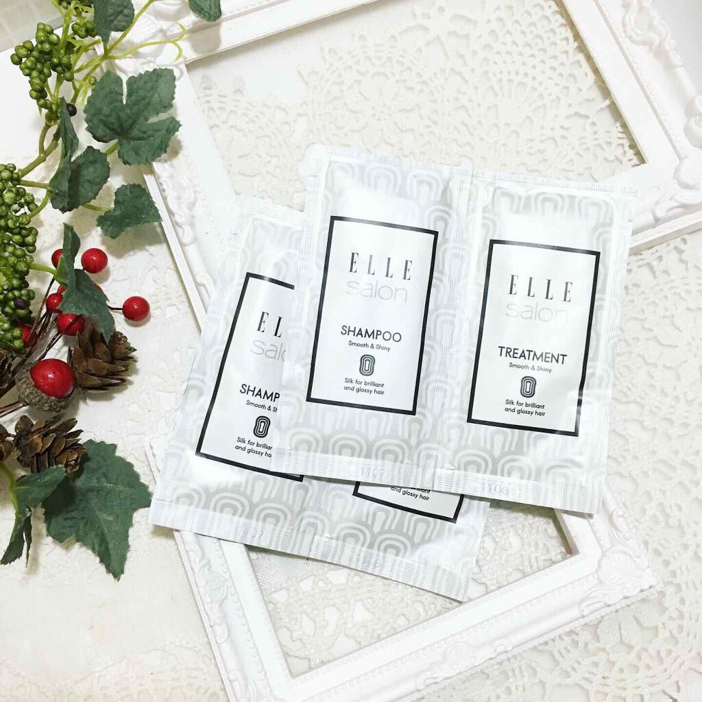 ELLEsalon シャンプー&トリートメント/エルサロン/サロンシャンプーを使ったクチコミ（1枚目）