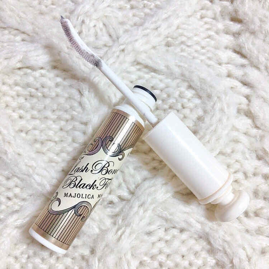 ラッシュボーン ブラックファイバーイン/MAJOLICA MAJORCA/マスカラ下地を使ったクチコミ(2枚目)