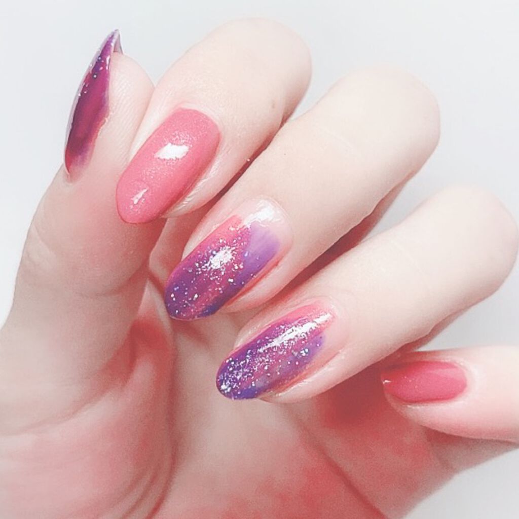 ネイル エナメル/ちふれ/マニキュアを使ったクチコミ（3枚目）