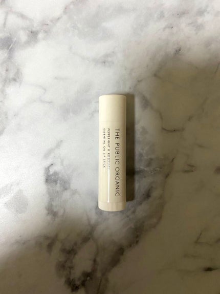 オーガニック認証 精油リップスティック スーパーポジティブ ライズ/THE PUBLIC ORGANIC/リップクリームを使ったクチコミ(1枚目)