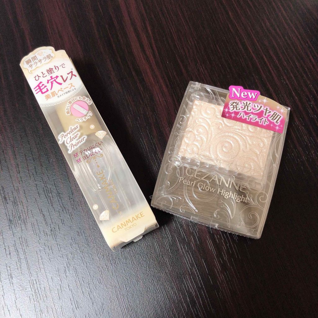 ポアレスクリアプライマー/キャンメイク/化粧下地を使ったクチコミ（1枚目）