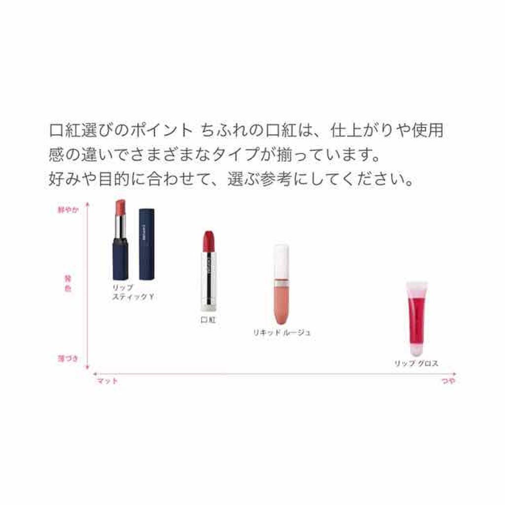 口紅（詰替用）/ちふれ/口紅を使ったクチコミ（3枚目）