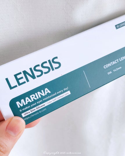 マリナシリーズ マリナグレー/LENSSIS/カラーコンタクトレンズの画像