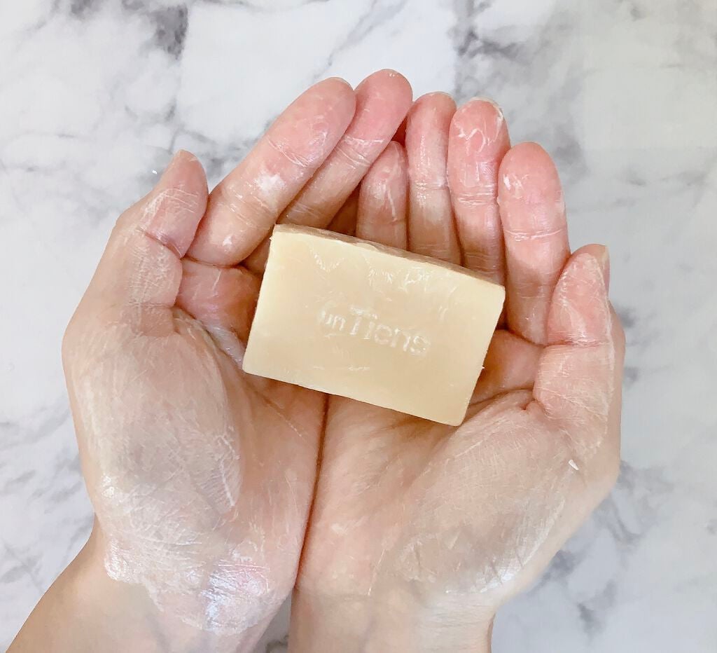 手作り洗顔石鹸 アンティアン クイーン オブ ソープ 「ラベンダーハニー」/アンティアン/洗顔石鹸を使ったクチコミ(5枚目)