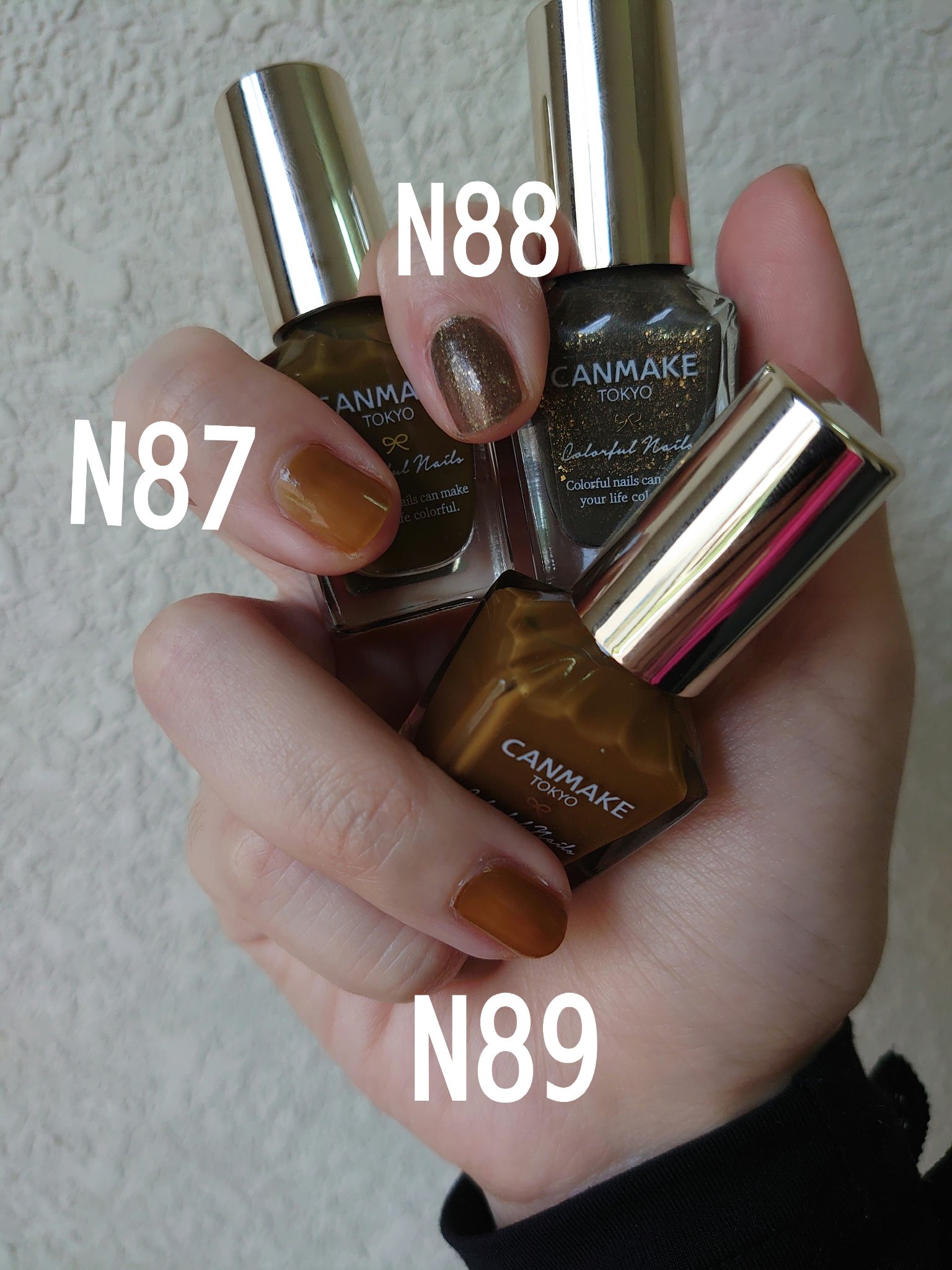 カラフルネイルズ/キャンメイク/マニキュアを使ったクチコミ（2枚目）