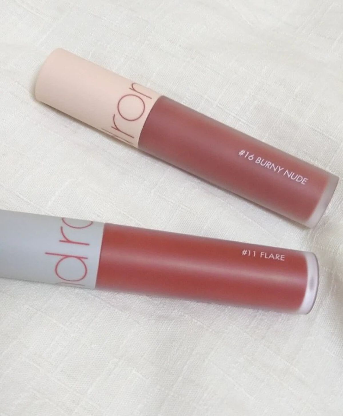 ゼロベルベットティント/rom&nd/リップティントを使ったクチコミ（2枚目）