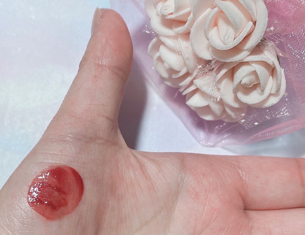 ウォータリーティントリップ/CEZANNE/リップティントを使ったクチコミ（2枚目）