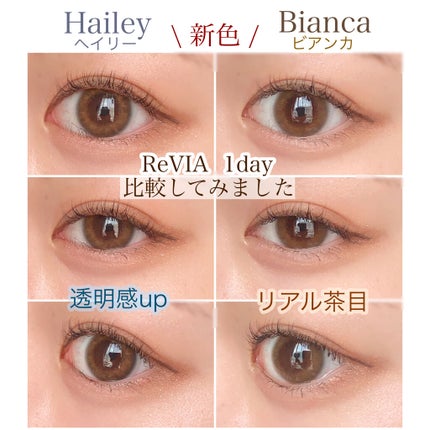 ReVIA 1day/ReVIA/ワンデー(1DAY)カラコンを使ったクチコミ(1枚目)