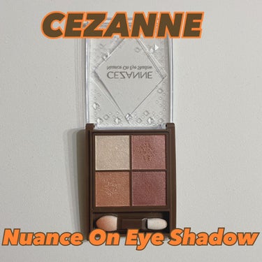 ニュアンスオンアイシャドウ/CEZANNE/アイシャドウパレットを使ったクチコミ（1枚目）