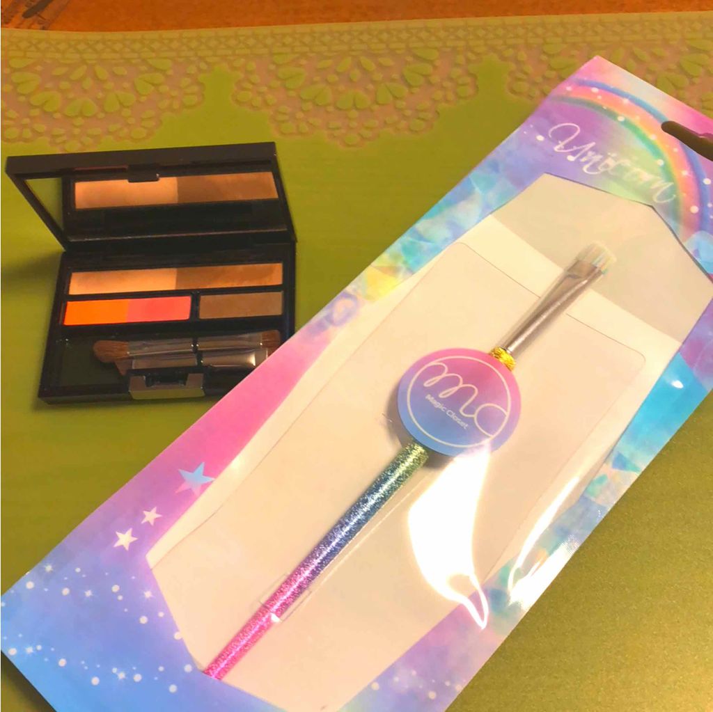 ユニコーンメイクブラシ/3COINS/メイクブラシを使ったクチコミ(1枚目)