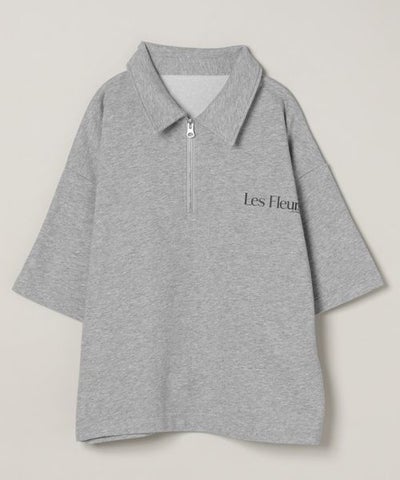 Les fleurs ハーフZIPミニウラケSS