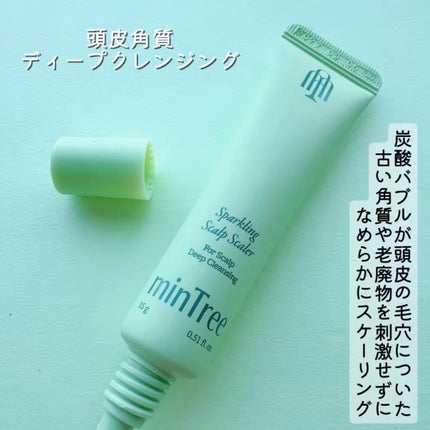スパークリングスカルプスケーラー/ミンツリー/頭皮ケアを使ったクチコミ(2枚目)