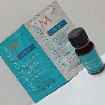 インテンスモイスチャー シャンプー/コンディショニングトリートメント/モロッカンオイル/サロンシャンプーを使ったクチコミ(1枚目)