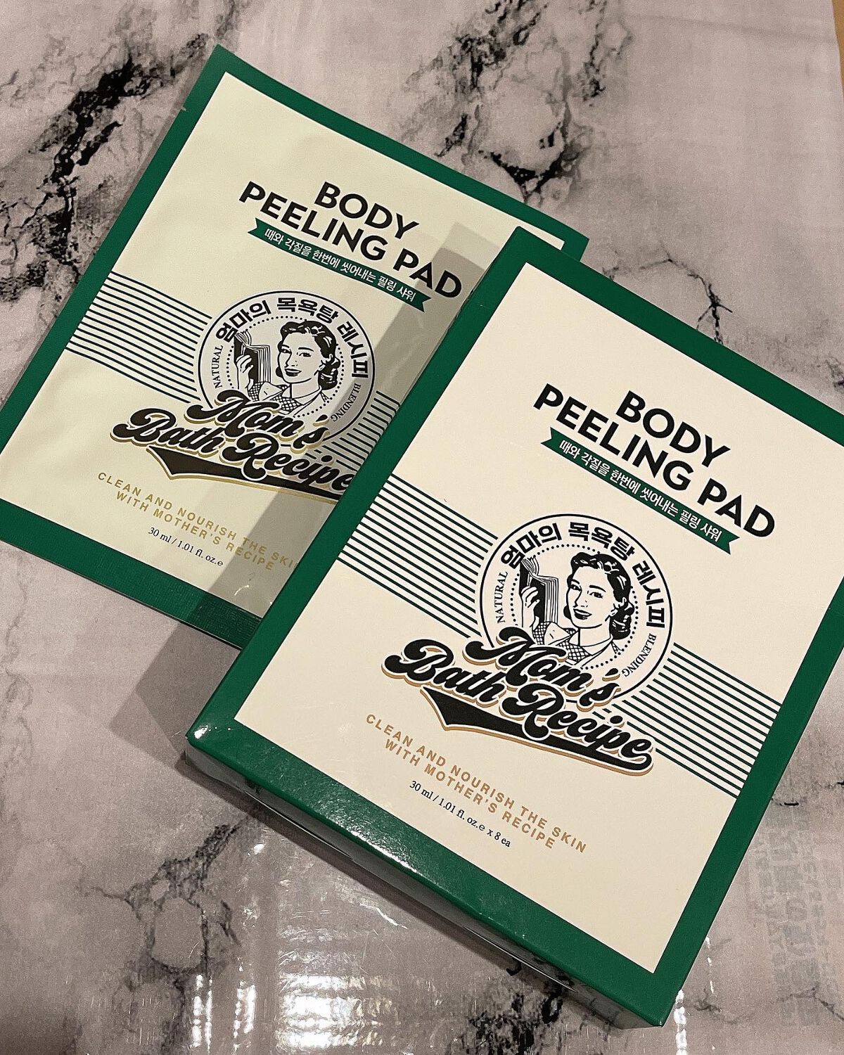 ボディピーリングパッド/Mom’s Bath Recipe/ピーリングを使ったクチコミ(5枚目)