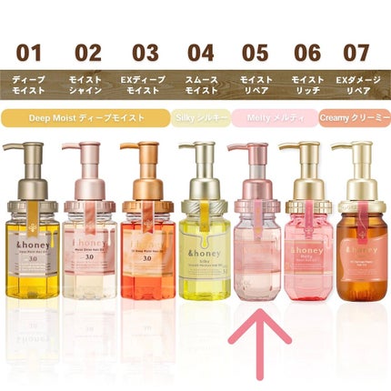 &honey Melty モイストリペア ヘアオイル 3.0|&honeyの口コミ &honey Melty モイストリペア ヘアオイル 3.0|&honeyの口コミ