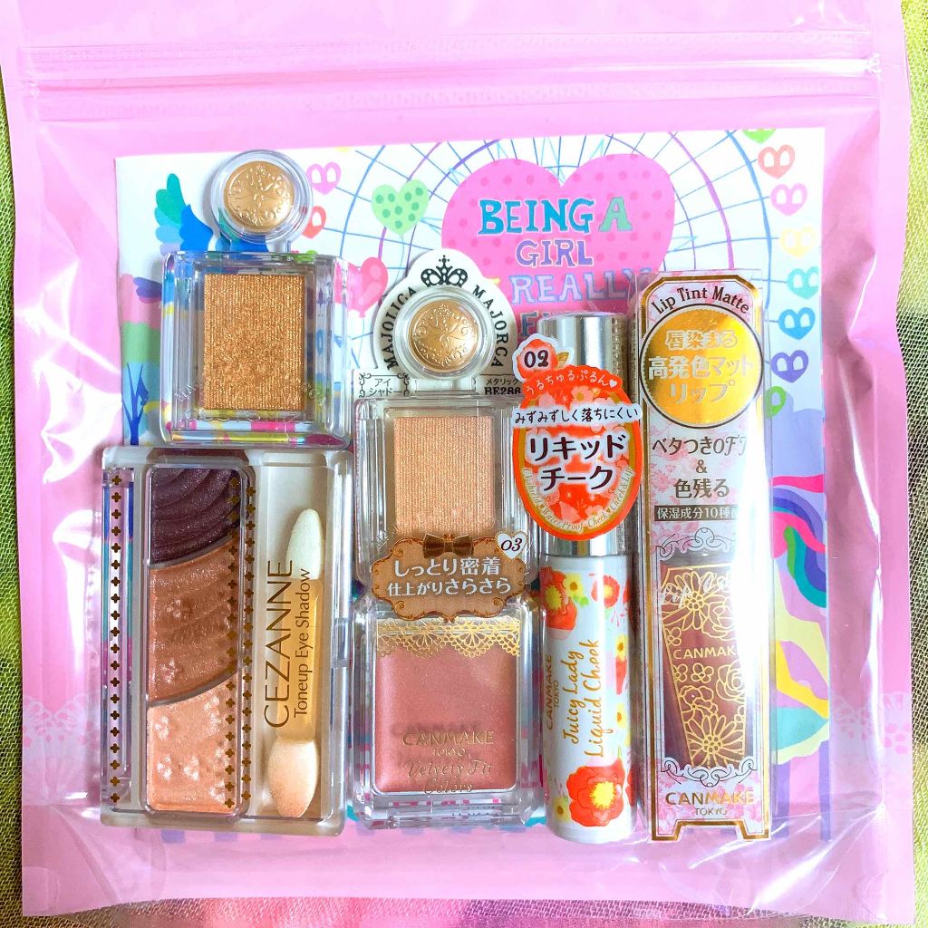 ジューシーレディリキッドチーク/キャンメイク/リキッドチークを使ったクチコミ（1枚目）