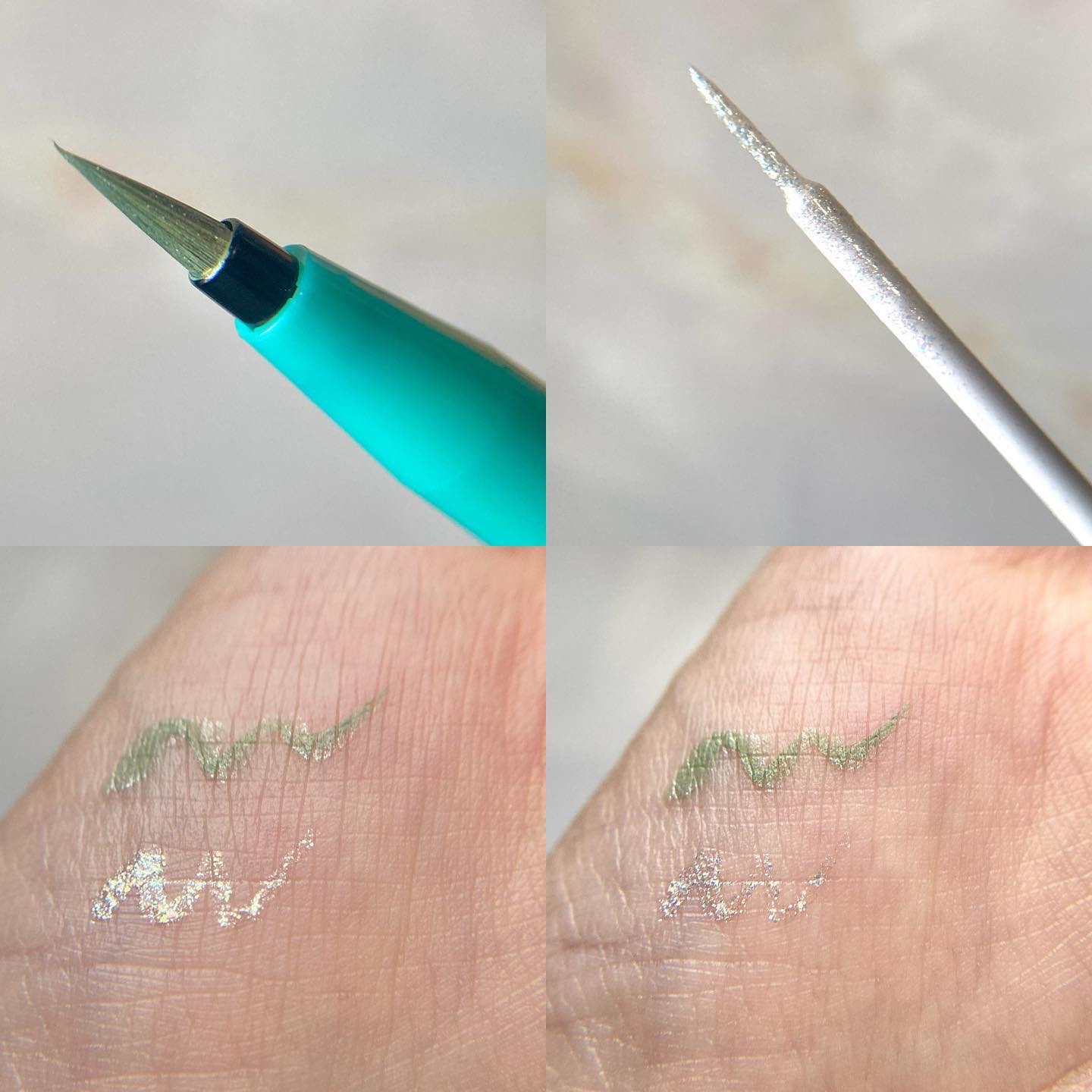 美容液ラメライナー/Borica/リキッドアイライナーを使ったクチコミ（2枚目）