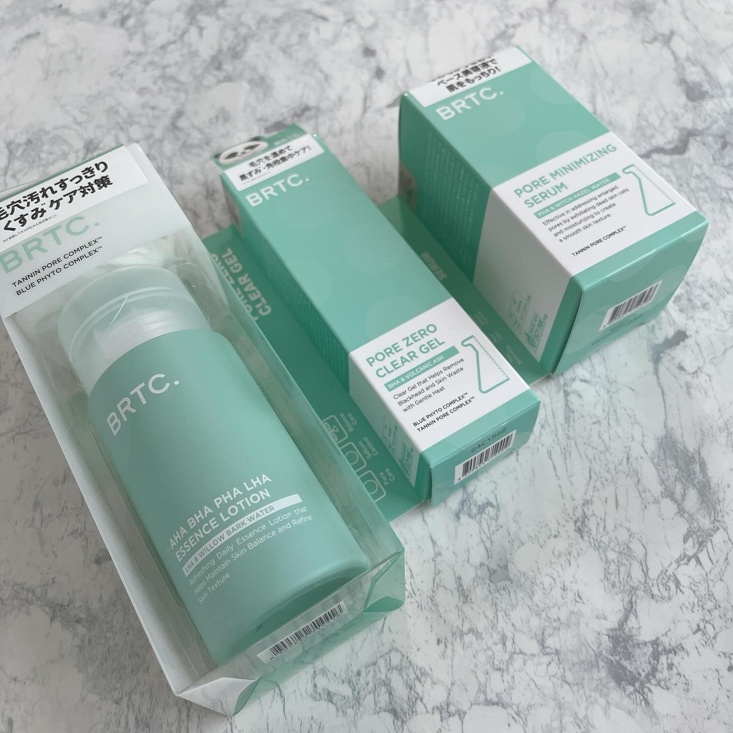 ポアゼロクリアジェル/BRTC/ピーリングを使ったクチコミ（2枚目）