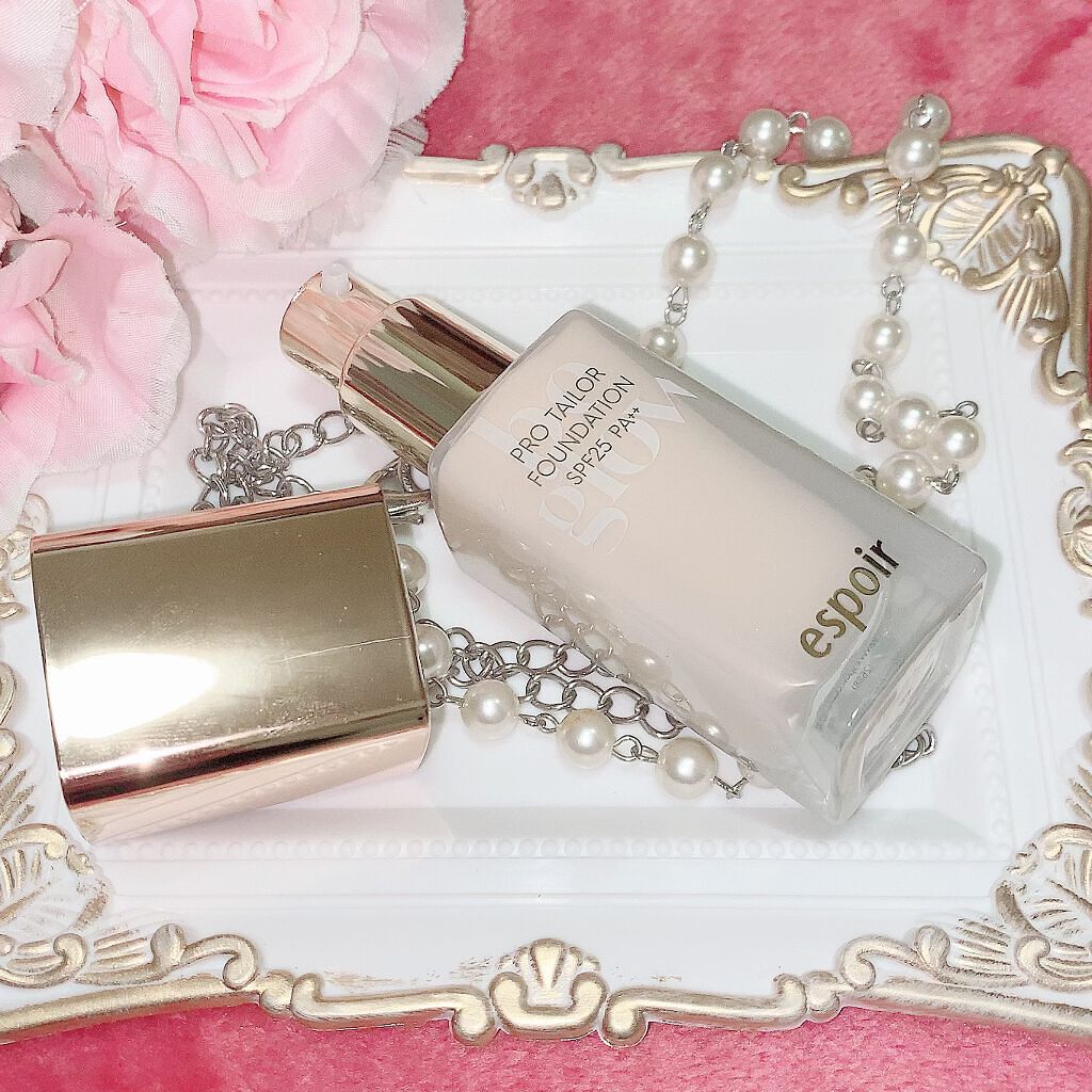 ビーグローファンデーション/espoir/リキッドファンデーションを使ったクチコミ（2枚目）