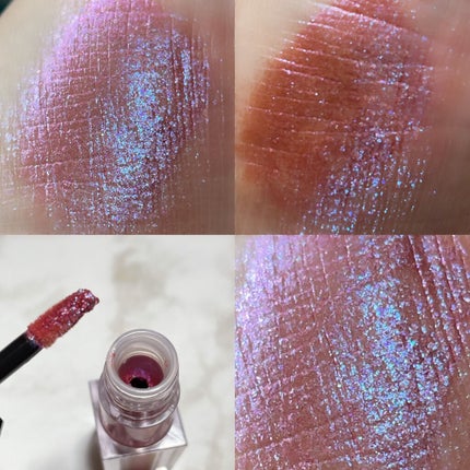 ザ リキッド アイシャドウ ウルトラスパークル 007 Nurturing Love/ADDICTION/リキッドアイシャドウを使ったクチコミ(2枚目)