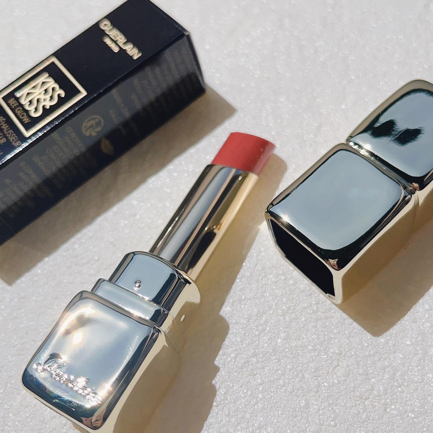 キスキス ビー グロウ 129 ブロッサム グロウ/GUERLAIN/口紅を使ったクチコミ（1枚目）