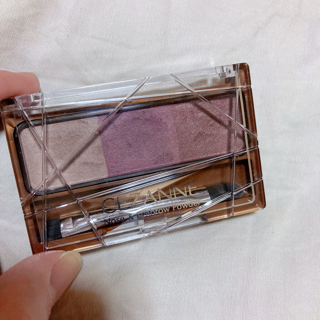 ノーズ＆アイブロウパウダー/CEZANNE/パウダーアイブロウを使ったクチコミ（1枚目）