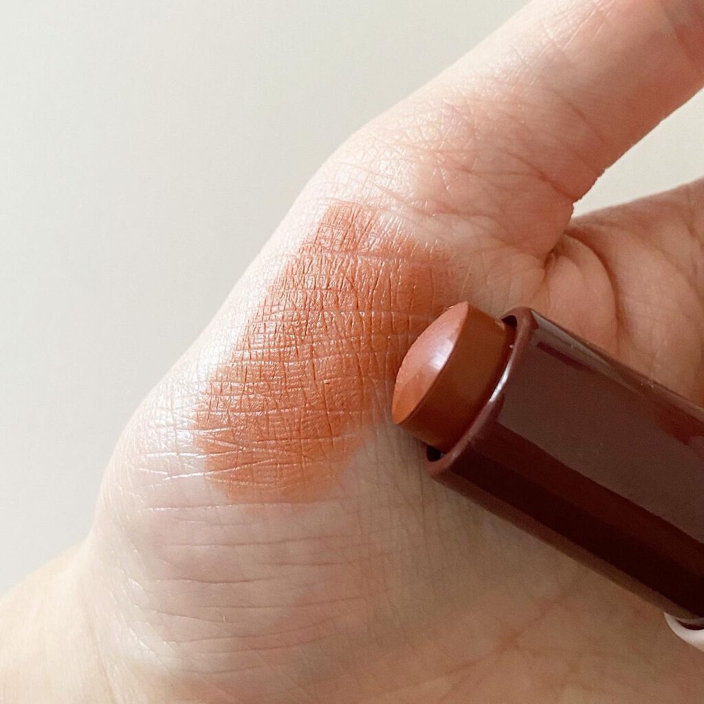 スティックチーク 03ブラウン/Kirei&co./ジェル・クリームチークを使ったクチコミ（3枚目）