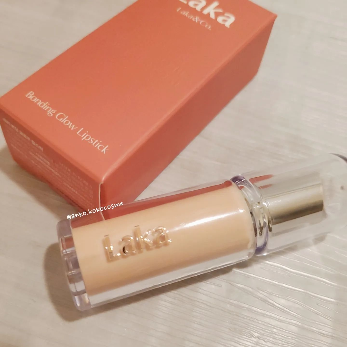 Laka ボンディンググロウリップスティックのクチコミ「つやんつやんリップ！！

Laka
Bonding Glow Lipstick💄 

《商品説.....」（1枚目）