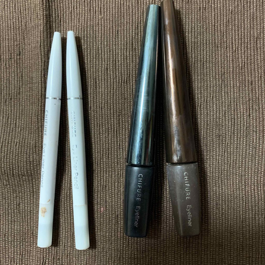 リキッド アイライナー 23 ダークブラウン/ちふれ/リキッドアイライナーを使ったクチコミ（1枚目）