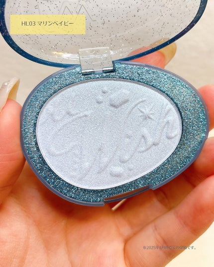 フィー グリッツストーンハイライター/fwee/パウダーハイライトを使ったクチコミ(4枚目)