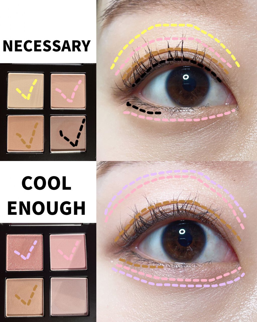 COLORFUL EYE PALETTE/NAMING./アイシャドウパレットを使ったクチコミ(10枚目)