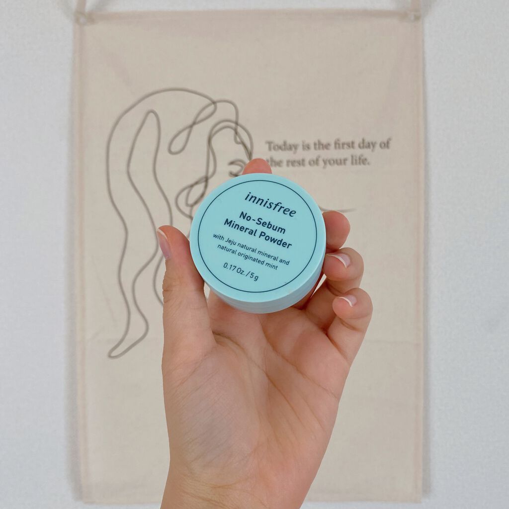 ノーセバム ミネラルパウダー/innisfree/ルースパウダーを使ったクチコミ（1枚目）