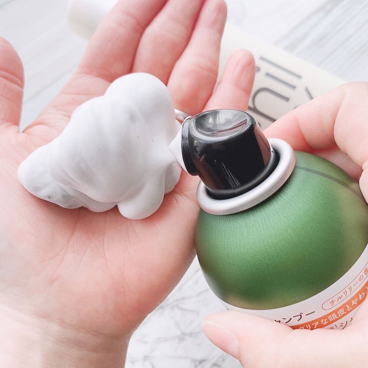 炭酸泡シャンプー＆トリートメント/Chillax/市販シャンプーを使ったクチコミ（2枚目）