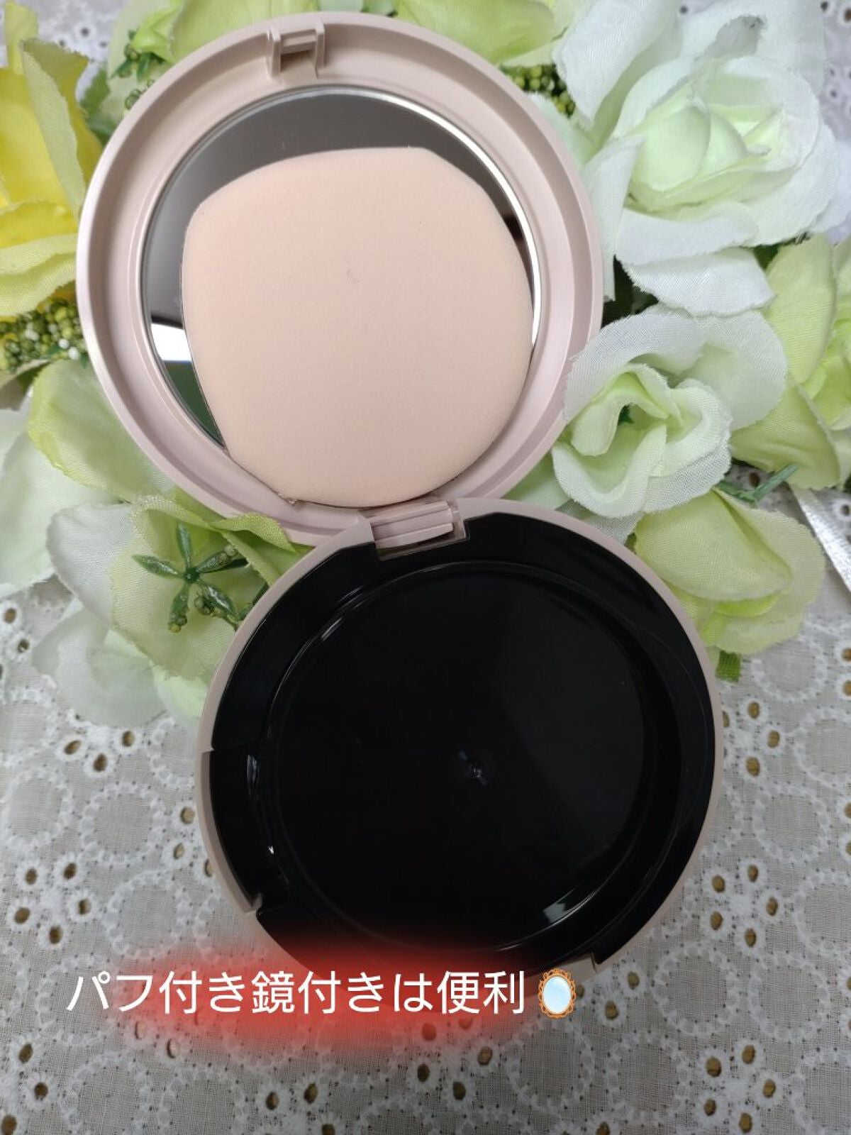 クッションファンデーション/CEZANNE/クッションファンデーションを使ったクチコミ(2枚目)