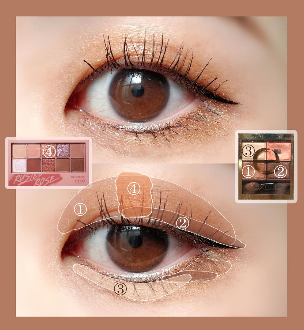 スキニーリッチシャドウ/excel/アイシャドウパレットを使ったクチコミ（2枚目）