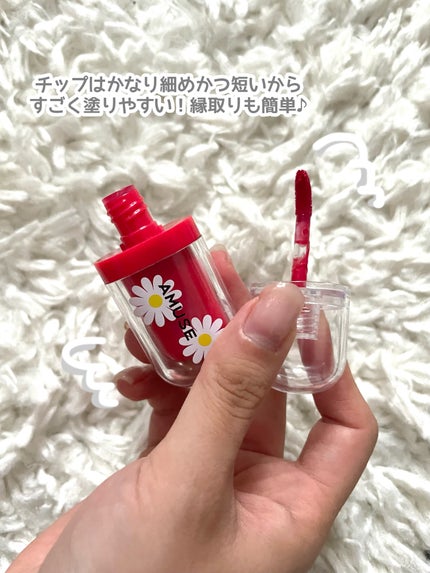 ジェルフィットティント/AMUSE/リップティントを使ったクチコミ(3枚目)