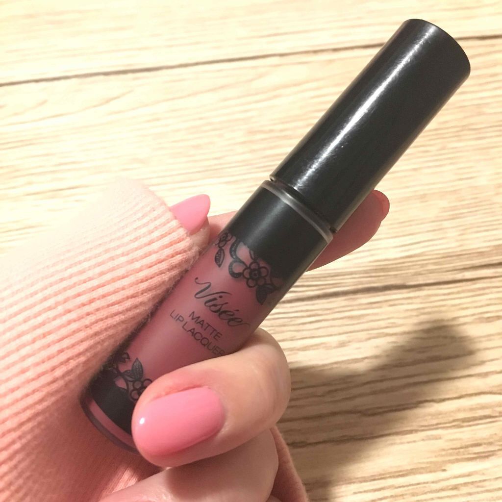 マットリップラッカー/Visée/口紅を使ったクチコミ（1枚目）