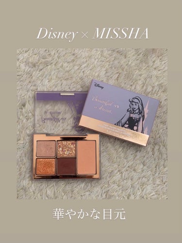 MISSHA MISSHA イージー フィルター シャドウパレットのクチコミ「*. Disney Store× MISSHA コラボ商品.*

オーロラ姫の可愛すぎるアイシ.....」（1枚目）