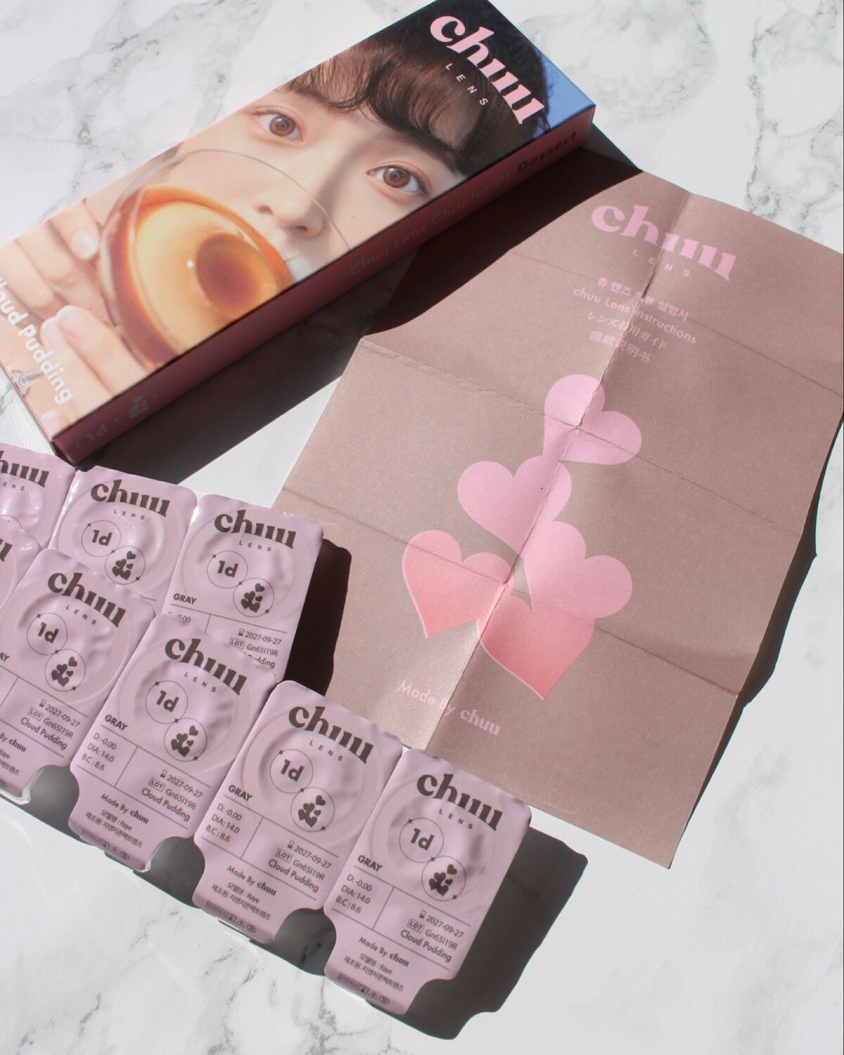 Cloud Pudding /chuu LENS/カラーコンタクトレンズを使ったクチコミ(4枚目)