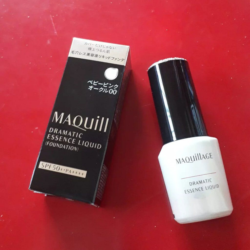 ドラマティックエッセンスリキッド/マキアージュ/リキッドファンデーションを使ったクチコミ（1枚目）
