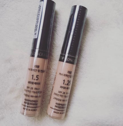 カバーパーフェクション チップコンシーラー/the SAEM/リキッドコンシーラーを使ったクチコミ(1枚目)